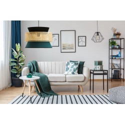 Lampa wisząca Smart Butelkowa Zieleń 40 cm APP987-1CP Toolight