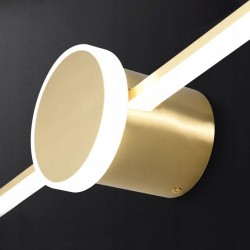 Lampa Kinkiet nad Lustro Led 12W 40 cm Złoty APP842-1W Toolight