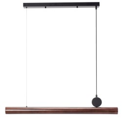 Lampa Sufitowa Wisząca Forest Line Drewniana LED 88 cm APP969-1CP Toolight