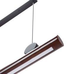 Lampa Sufitowa Wisząca Forest Line Drewniana LED 88 cm APP969-1CP Toolight