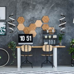 Kinkiet Czarny LED Spring APP826 Lampa Ścienna Toolight