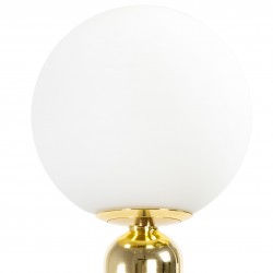 Lampa Podłogowa Biała Złota Stojąca APP928 Toolight