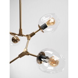 Lampa Sufitowa Złota APP506-5C Toolight