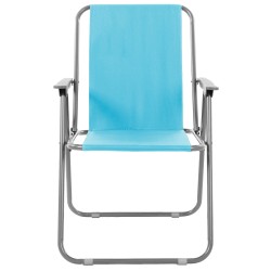 Leżak Krzesło Ogrodowe Hunter Blue