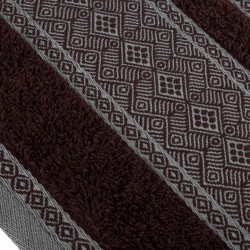 Ręcznik 70x140 cm Bawełniany Brązowy Panama