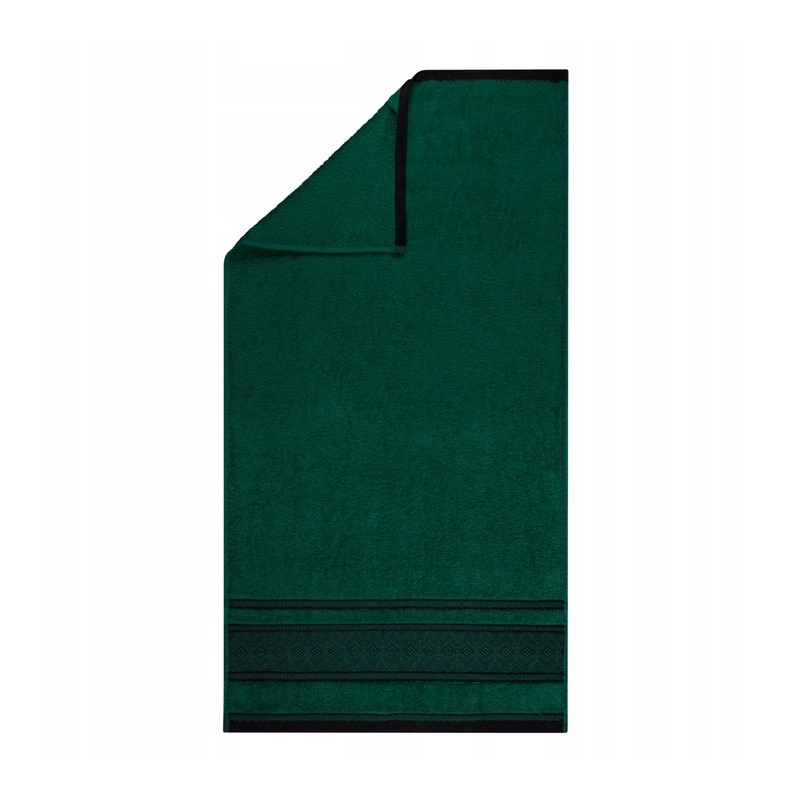 Ręcznik 70x140 cm Bawełniany Zielony Panama