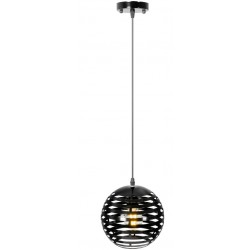 Lampa Sufitowa Czarno Złota APP336-1CP Toolight