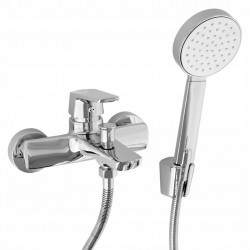 Drzwi Prysznicowe Wiktor Regulowane 77-99 cm Rea + Bateria Flip Słuchawka Prysznicowa