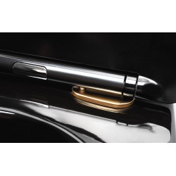 Misa WC Czarna podwieszana Carlo Gold Edge Rea