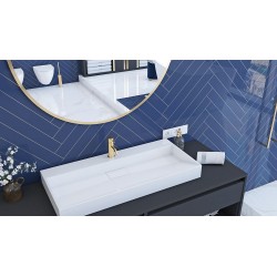 Umywalka Konglomeratowa nablatowa Goya 100 Rea