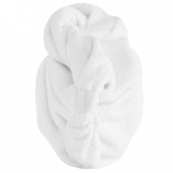 Turban Ręcznik do Włosów Biały Frotte