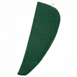 Turban Ręcznik do Włosów Zielony Frotte