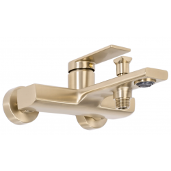 Bateria wannowa Rea Verso Gold Brush Słuchawka Prysznicowa