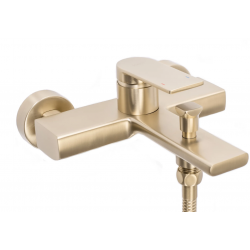 Bateria wannowa Rea Verso Gold Brush Słuchawka Prysznicowa