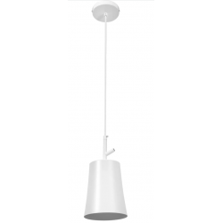 Lampa Wisząca Metalowa Biała APP1035 Toolight