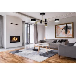 Lampa Sufitowa Metalowa Czarna Złota APP1001-4C Toolight