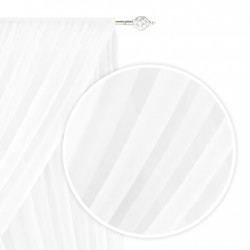 Firana Biała Klasyczna na Taśmie 250x600 cm Emporio z Woalu