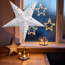 Gwiazda Podświetlana LED 60 cm Dekoracja Świąteczna