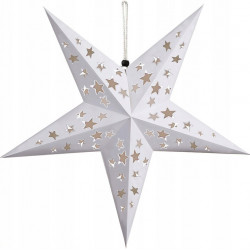 Gwiazda Podświetlana LED 60 cm Dekoracja Świąteczna