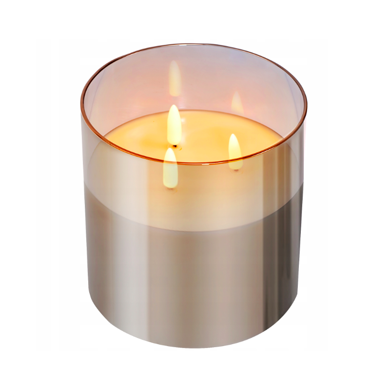 Lampion Świeca LED z Podświetlonym Płomieniem XXL
