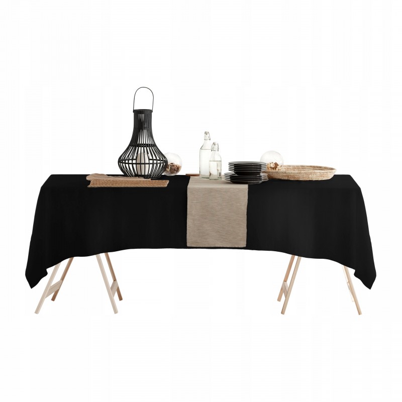 Obrus Czarny 60x120 Viva Plamoodporny
