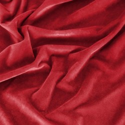 Obrus Czerwony Welurowy 40x180 cm