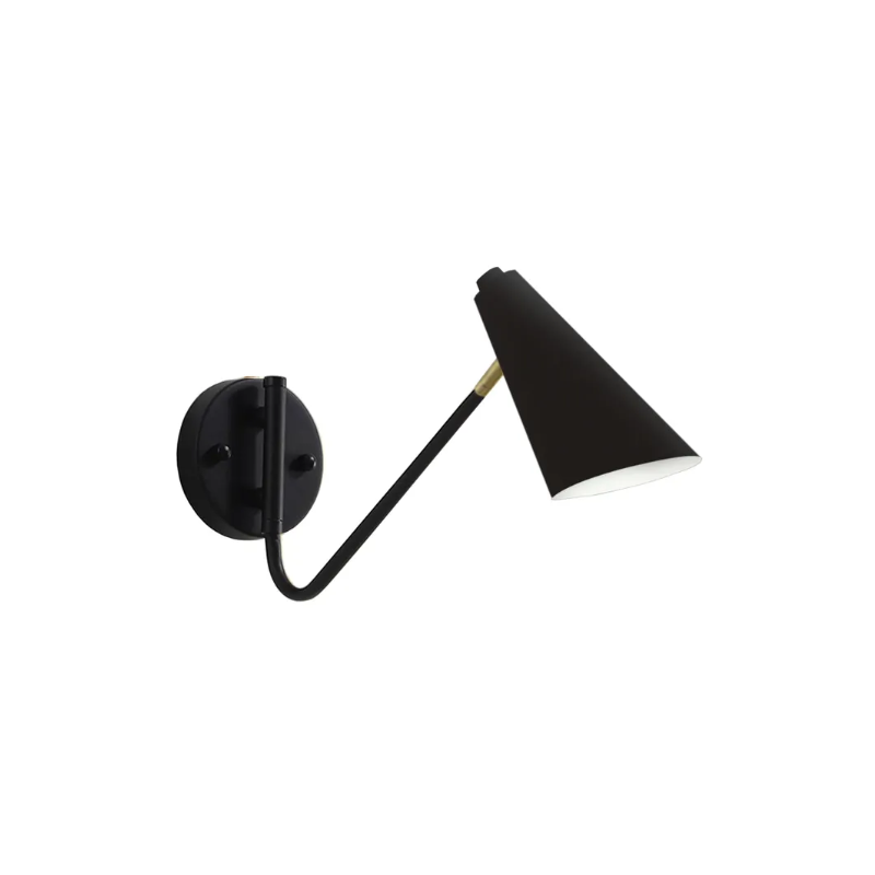 Kinkiet Czarny Lampa Ścienna Regulowana APP1139 Toolight
