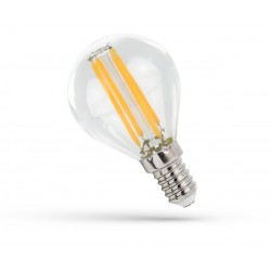 Żarówka LED Kulka E14 6W barwa neutralna Edison