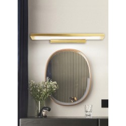 Lampa Kinkiet nad Lustro Led 16W 80cm Złoty Toolight