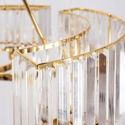 Lampa Sufitowa Wisząca Żyrandol Kryształ APP789-6C