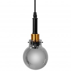Lampa Wisząca Potrójna Czarno Złota APP1125 Toolight