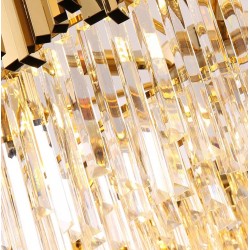 Kinkiet Kryształowy Złoty Elegant 20 cm APP602-W Toolight