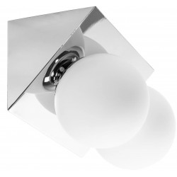 Kinkiet Podwójny Srebrny Lampa Ścienna APP1228 Toolight