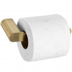 Uchwyt na Papier Toaletowy Złoty Szczotkowany 16 cm
