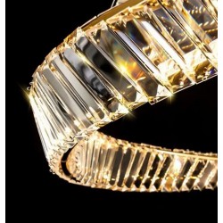 Lampa Wisząca Kryształowa 78 cm APP1202 Toolight