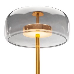 Lampa Podłogowa Złota Stojąca LED APP749 Toolight