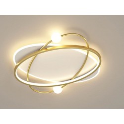 Lampa Sufitowa Plafon Złoty APP1059 Toolight