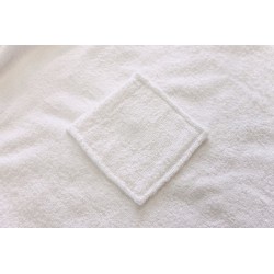 Ręcznik Męski Kilt do Sauny Biały S/M Frotte