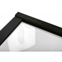 copy of Kabina prysznicowa 80x80 Hugo Rea Black Uchylna