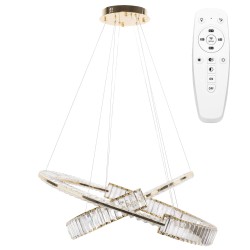 LAMPA WISZĄCA LED APP1524-CP60/80 GOLD
