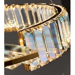 LAMPA WISZĄCA LED APP1524-CP60/80 GOLD