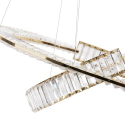LAMPA WISZĄCA LED APP1524-CP60/80 GOLD