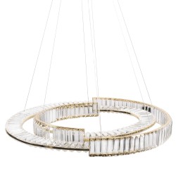 LAMPA WISZĄCA LED APP1524-CP60/80 GOLD