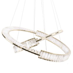 LAMPA WISZĄCA LED APP1524-CP60/80 GOLD