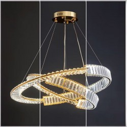 LAMPA WISZĄCA LED APP1524-CP60/80 GOLD