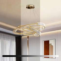 LAMPA WISZĄCA LED APP1524-CP60/80 GOLD