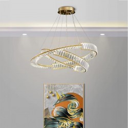 LAMPA WISZĄCA LED APP1524-CP60/80 GOLD