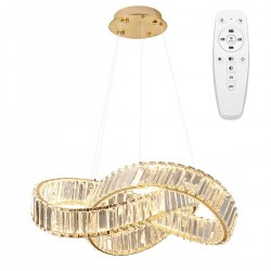 LAMPA SUFITOWA WISZĄCA LED APP1538-CP GOLD