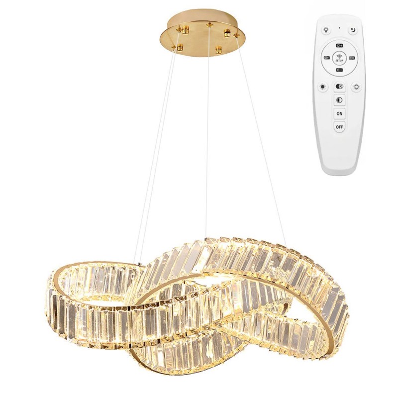 LAMPA SUFITOWA WISZĄCA LED APP1538-CP GOLD
