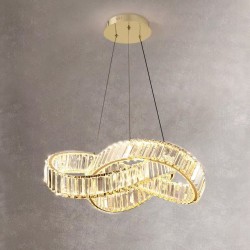 LAMPA SUFITOWA WISZĄCA LED APP1538-CP GOLD